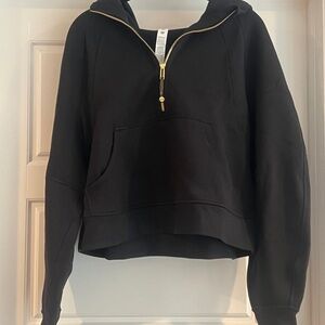 lululemon athletica Black Half-Zip Hoodie